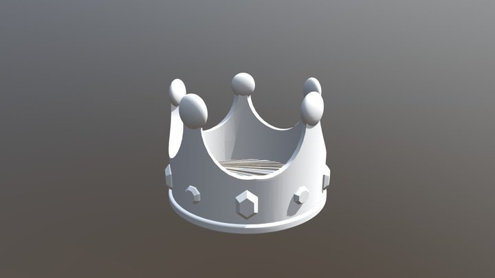 CROWN EMOJI 3D Model