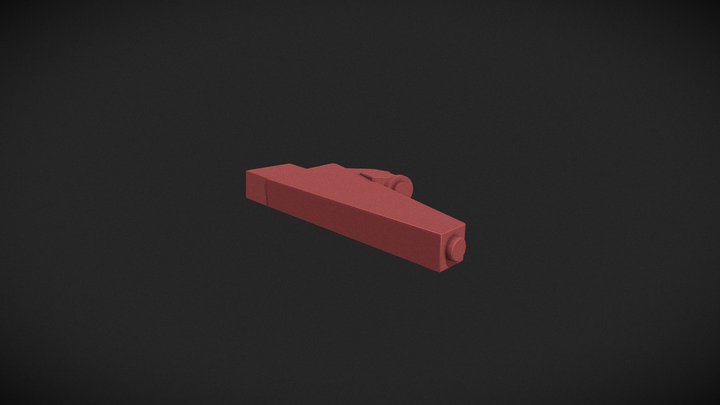 Lego Space Ship 3D Model