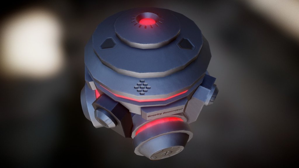 Gravity Genrator Low Full - 3D model by oleg5991 [32078ae] - Sketchfab