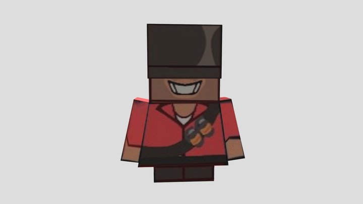 Cute Soldier 3D Model
