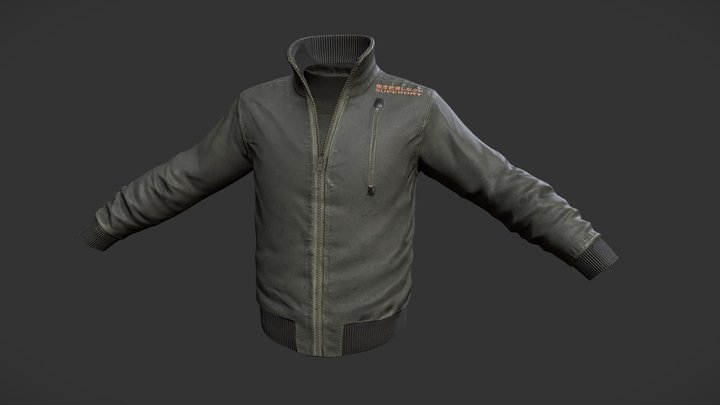 AGC Jacket 3D Model