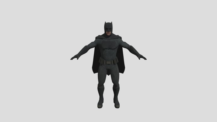 batman from bvs 3D Model