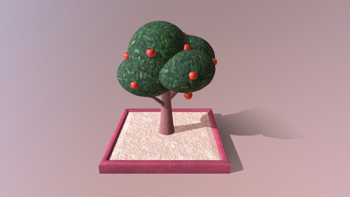 Apple Tree 3D Model