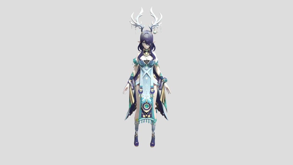 Azure Antler Priestess