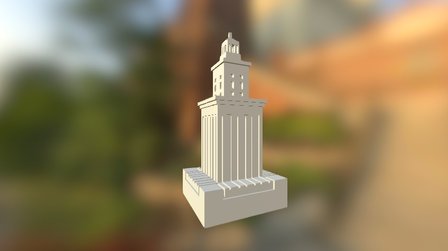 Alexandrie Light House 3D Model