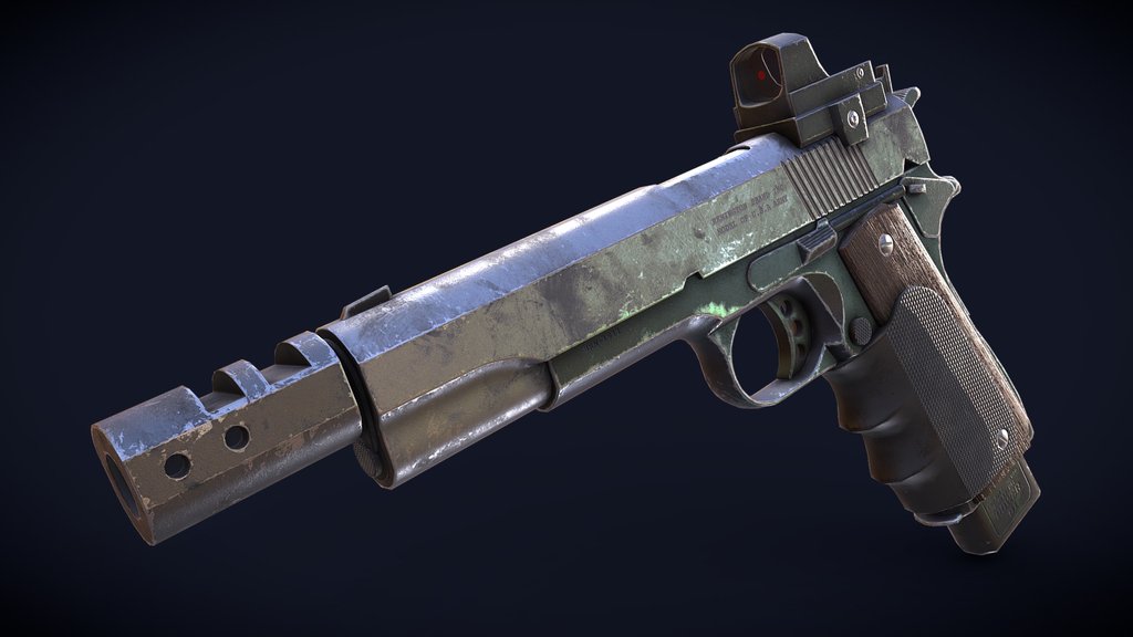 Modified Colt 1911 Pistol