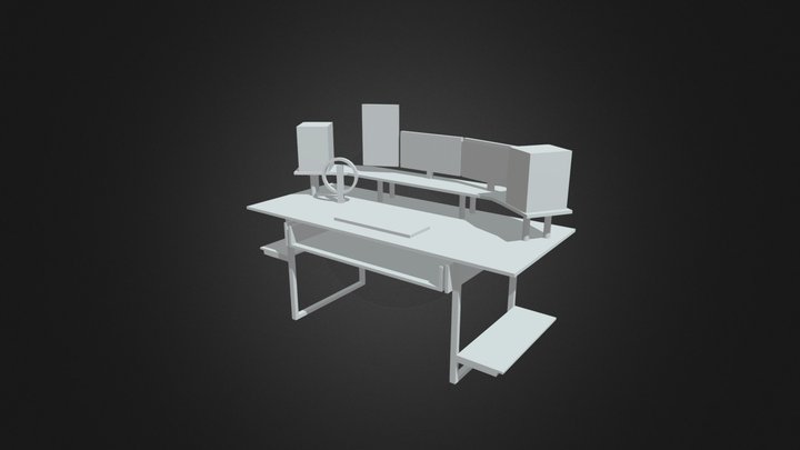 Escritorio Lalo 3D Model