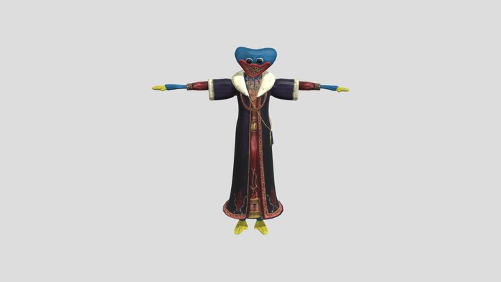 Хагги вагги  Poppy Playtime Chapter 5 – Kostenloses 3D-Modell STL