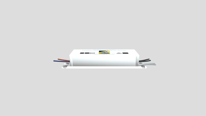 UV Lamp Ballast 230V 3D Model