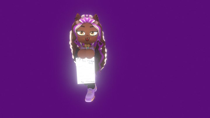 My True monster Heart 3D Model