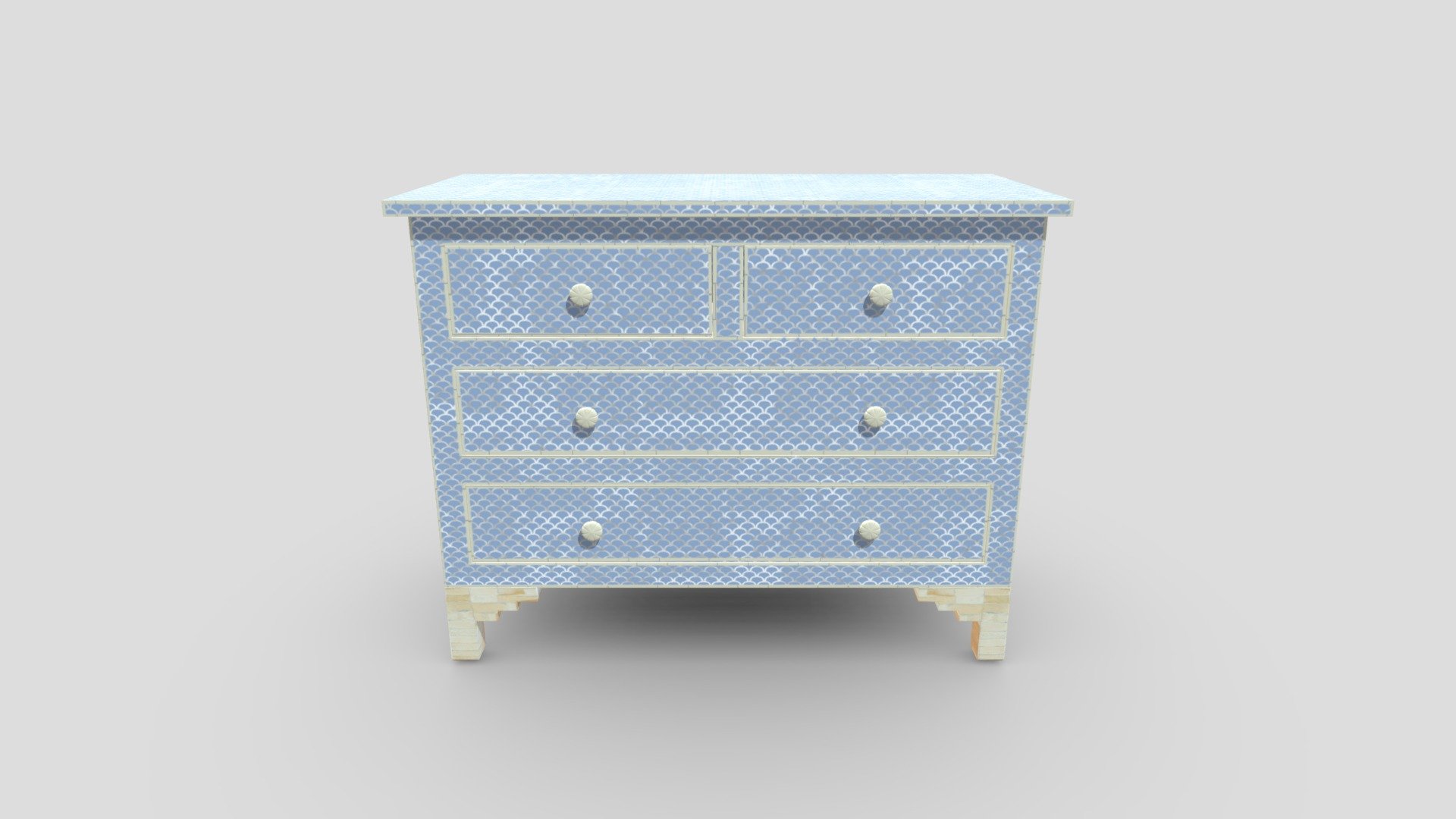 TABLE BLUE - 3D model by videoofarmer [320d4d7] - Sketchfab