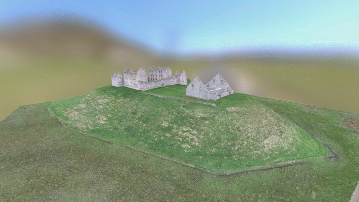 Ruthven Barracks, Scotland 3D Model