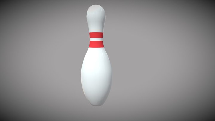 BowlingPin 3D Model