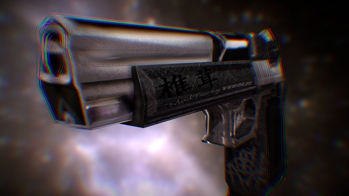 Magnum MadFox (ZeroLeL) Desert Eagle 3D Model