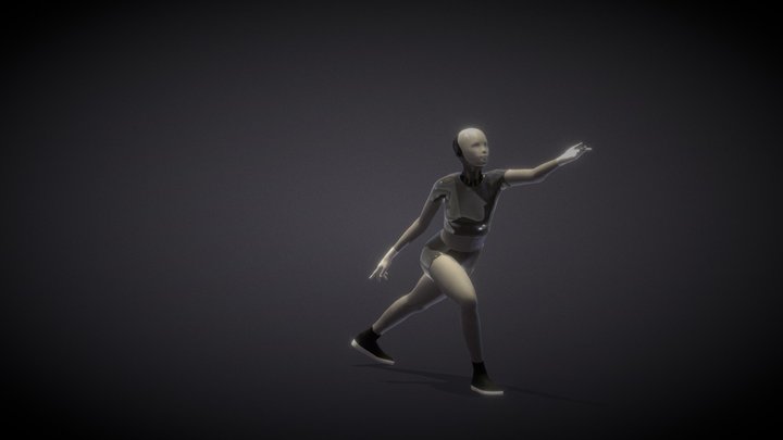 Jibaro Theme. Siren (61 bpm) - dance animation 3D Model