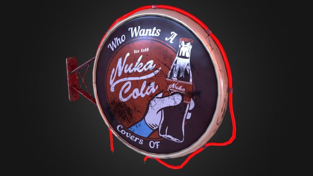 Nuka Cola 3D Model