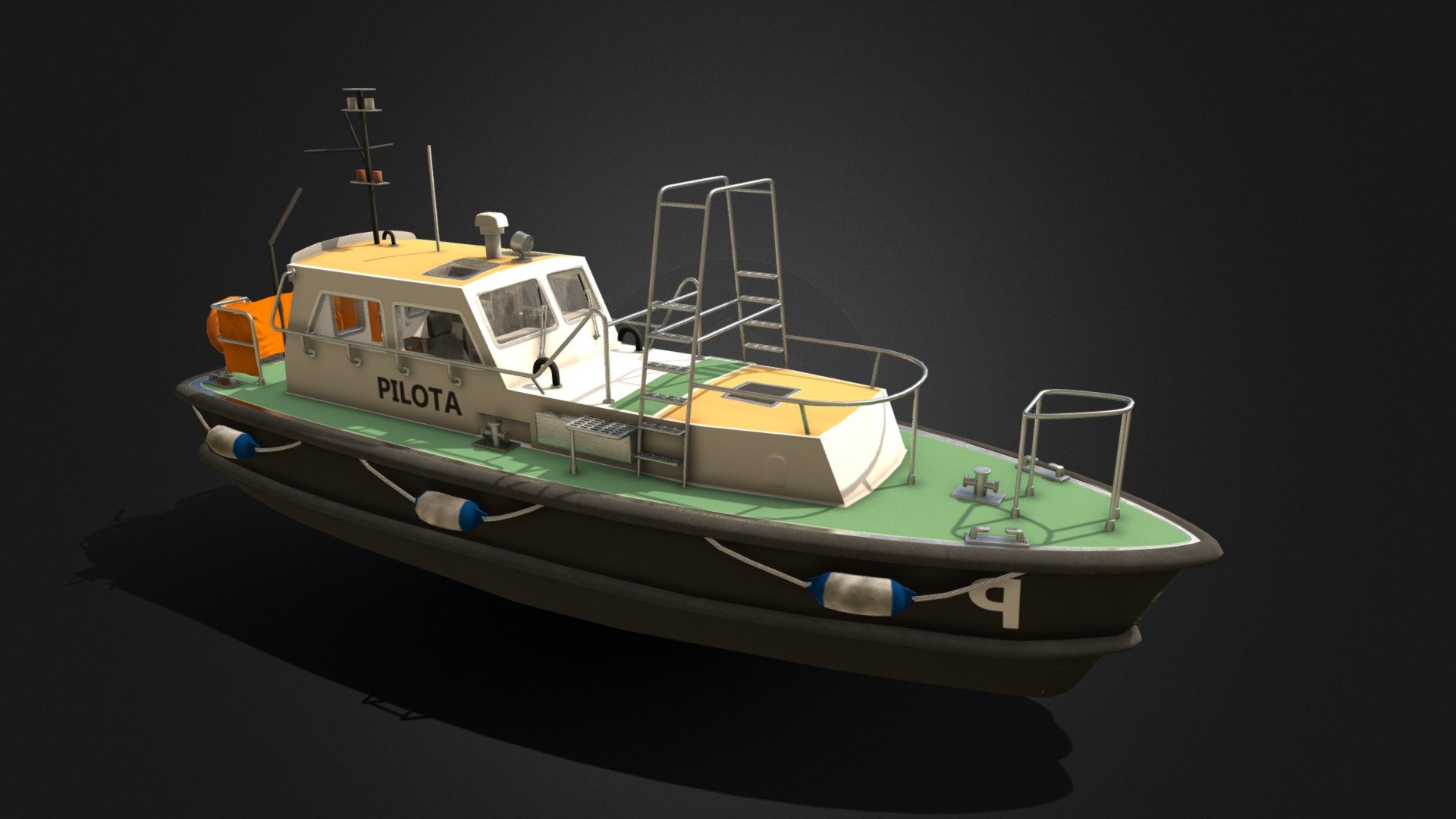 Boat - 3D model by Mario Schiano (@marioschiano) [321109f] - Sketchfab