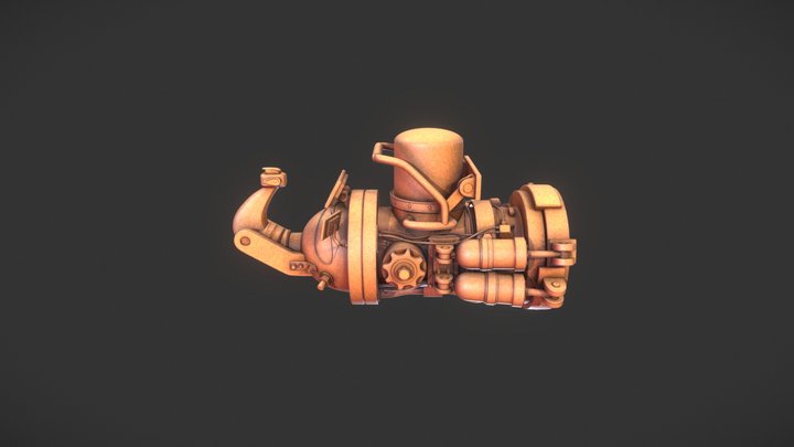 Junker Gun 3D Model