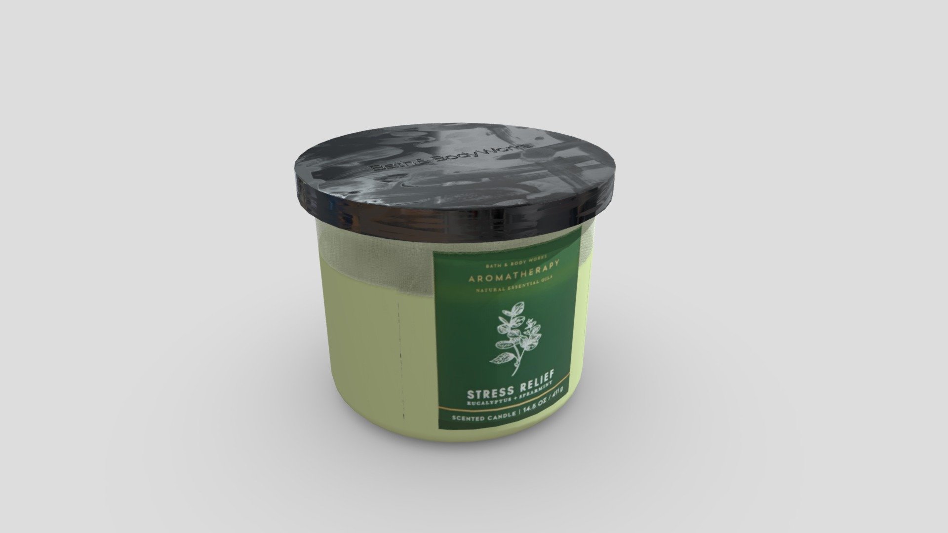 Bath and Body Works Candle — Sketchfab embed 3D viewer