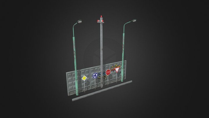 Soviet Environment Assets Pack 3D Model