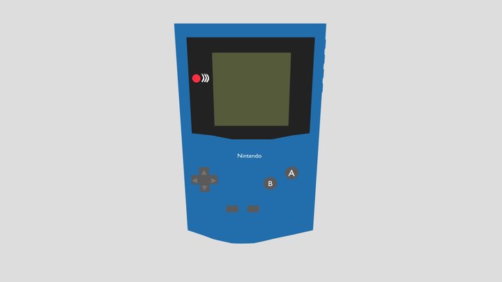 Low Poly Gameboy