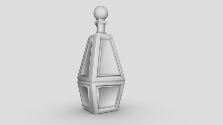 CT4012-2023 Bottle 3D Model
