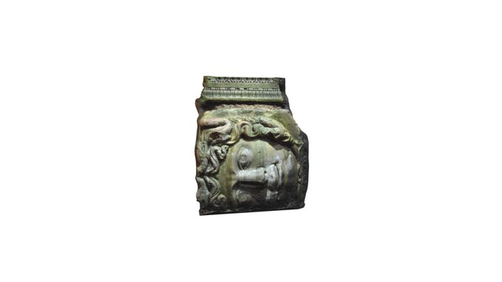 Medusa's Head 1, Basilica Cistern, Istanbul 3D Model