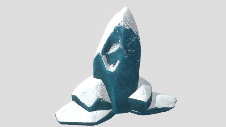 snowy ice 3D Model