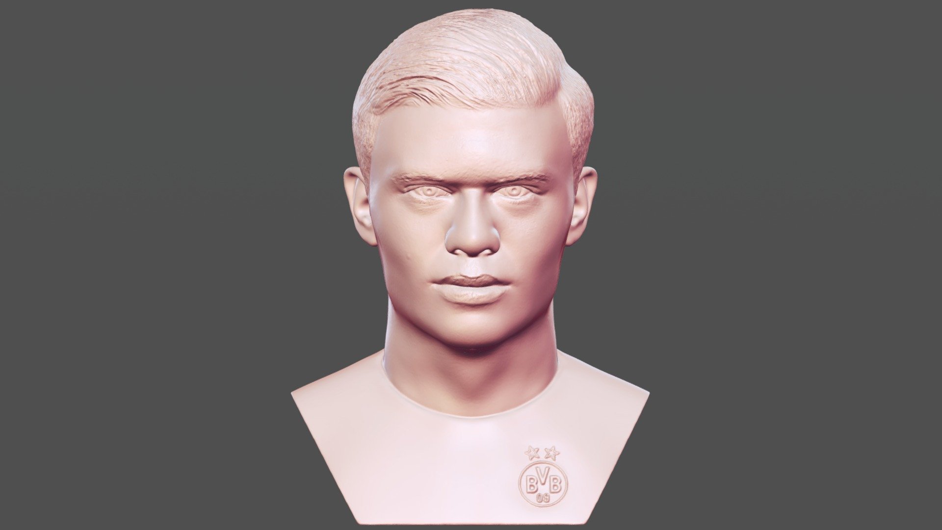 Erling Haaland bust for 3D printing - Buy Royalty Free 3D model by ...