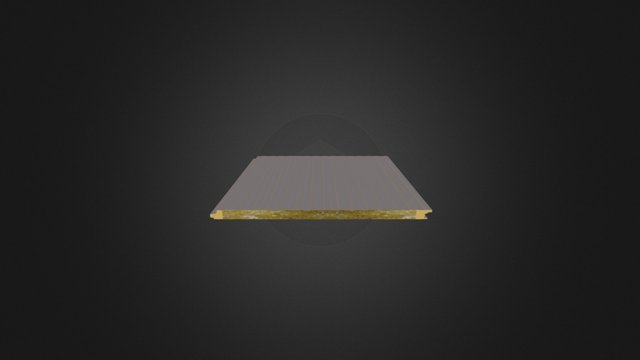 Taşyünü Dolgulu Akustik Cephe Paneli 3D Model