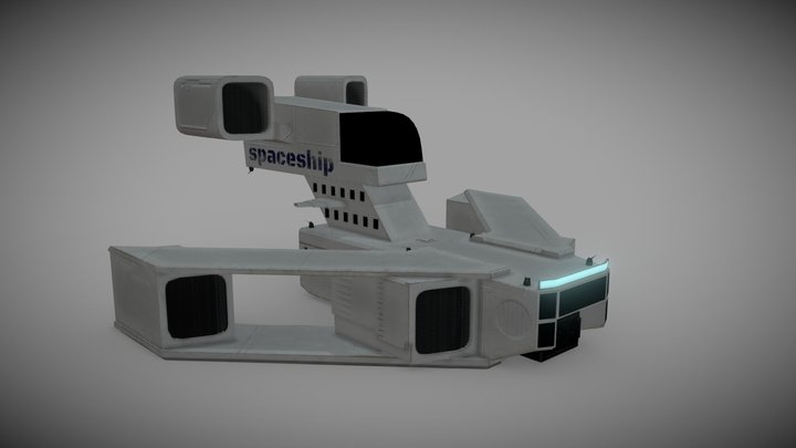 spacecraft 3D Model