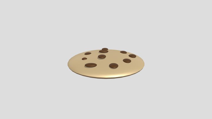Cowboys Cookie 3D Model