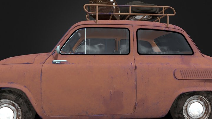 testCar 3D Model