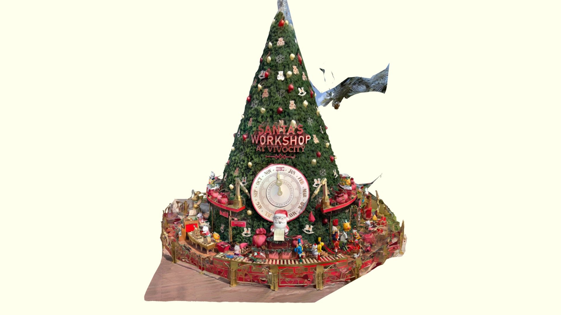 Vivocity Christmas Tree 2021 - Download Free 3D model by Mr. Mushi (@mr