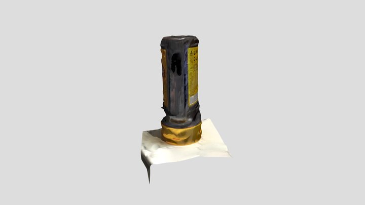 Vegemite 3D Model