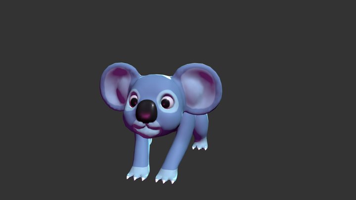 Koala Native Australian Animal 3D Model