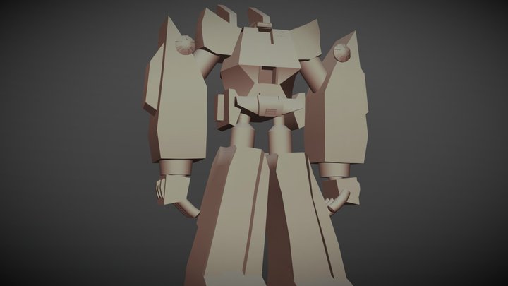 MegasXLR Robot 3D Model 3D Model