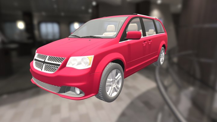 2011 Dodge Grand Caravan Z3D+ 3D Model