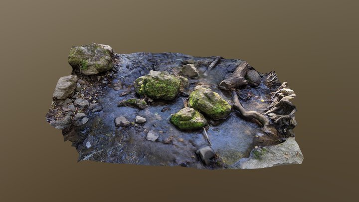Tilden River Rocks 3D Model