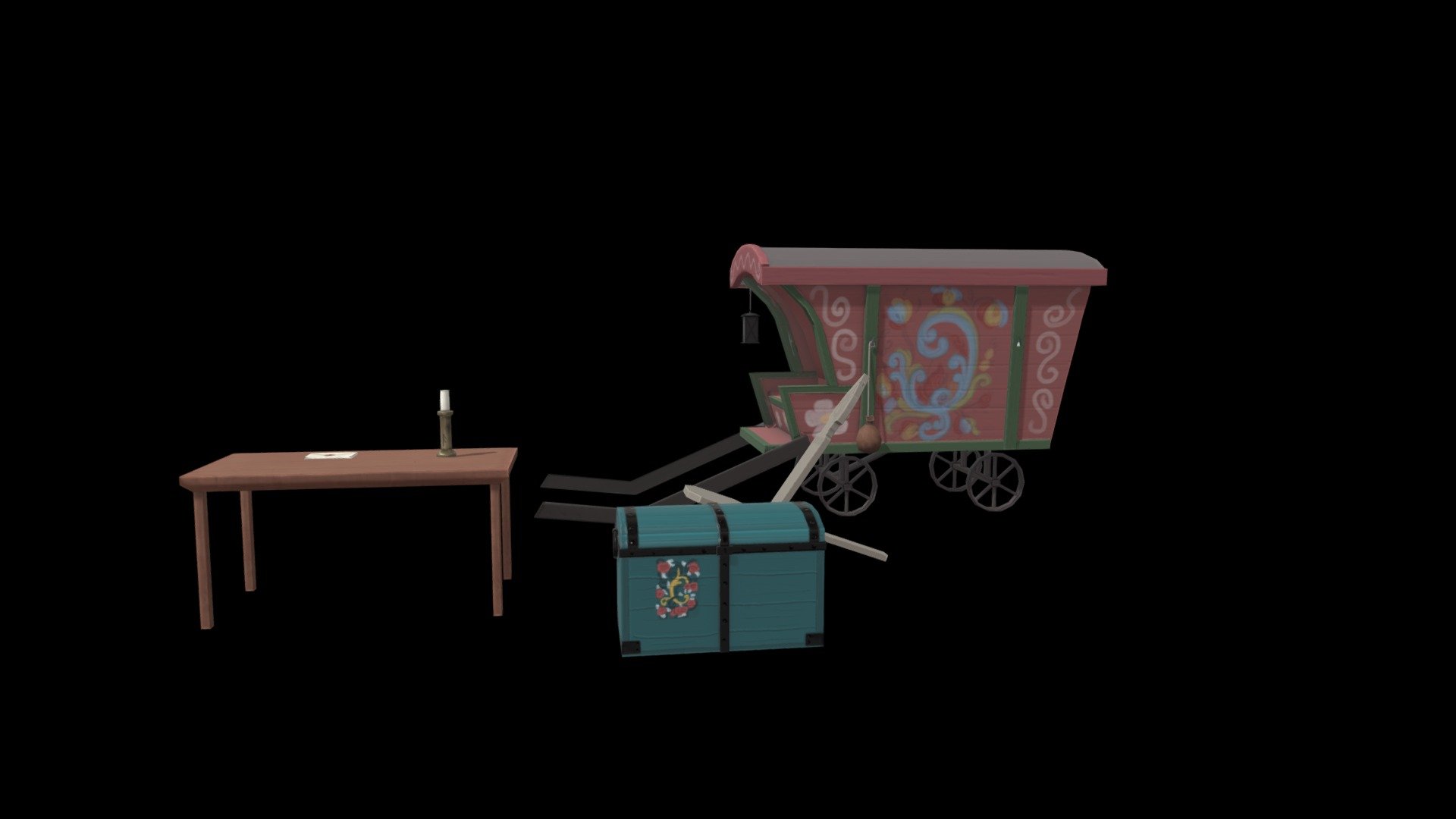 Wagon - Environment Asset