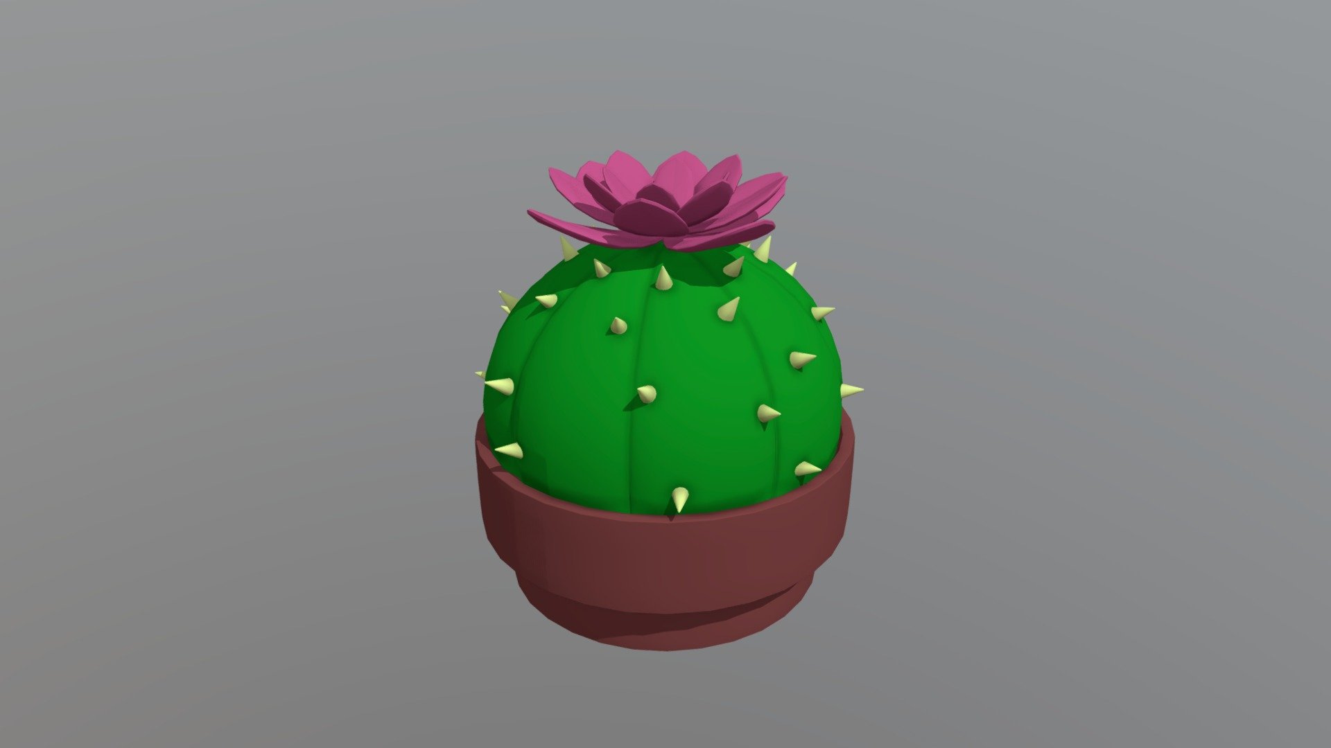 Cactus — Sketchfab embed 3D viewer