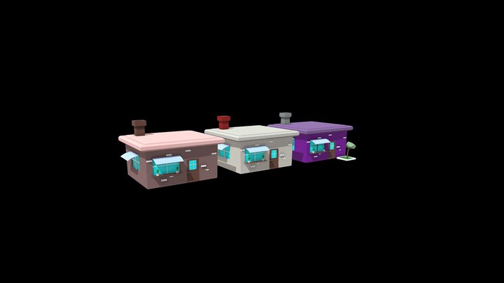 Casas 3D Model