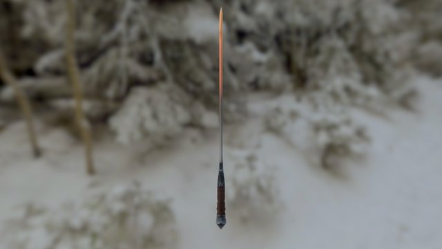 Sword of the Eternal Phoenix 3D Model
