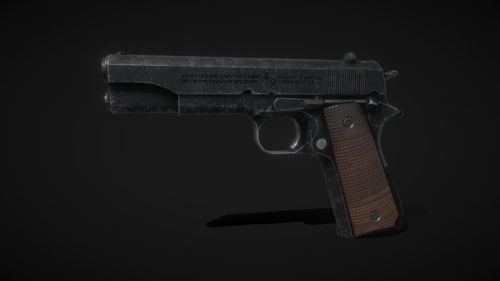 M1911 3D Model