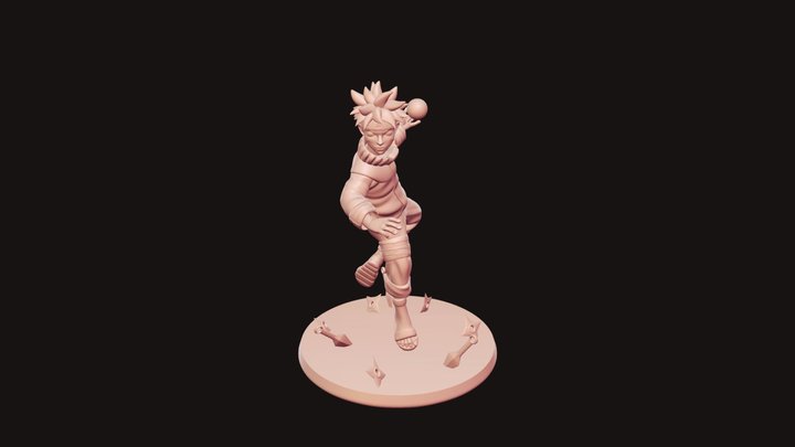 NarutoFigurine 3D Model