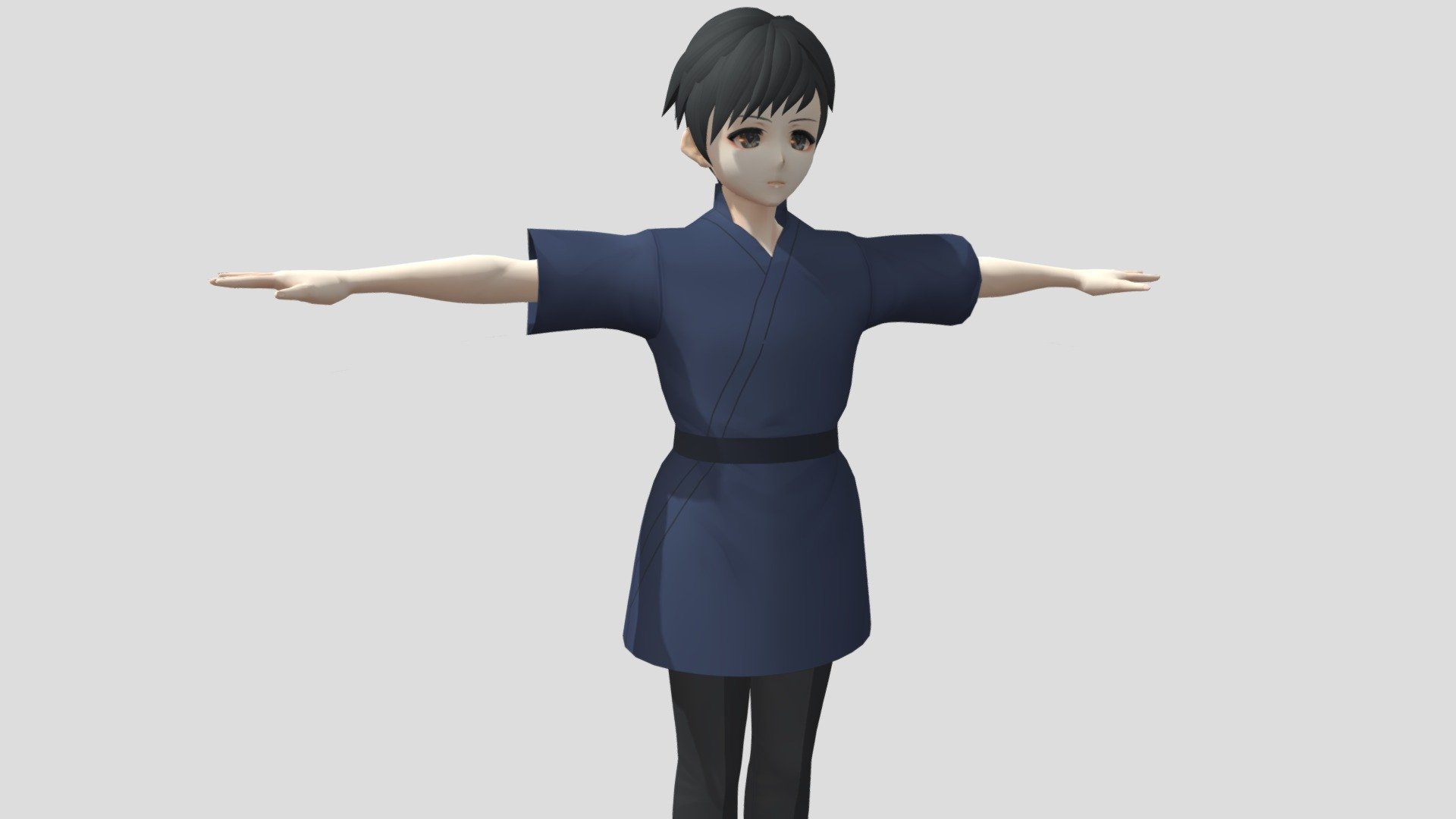 【anime Character Alex94i60】li Yong En Buy Royalty Free 3d Model By