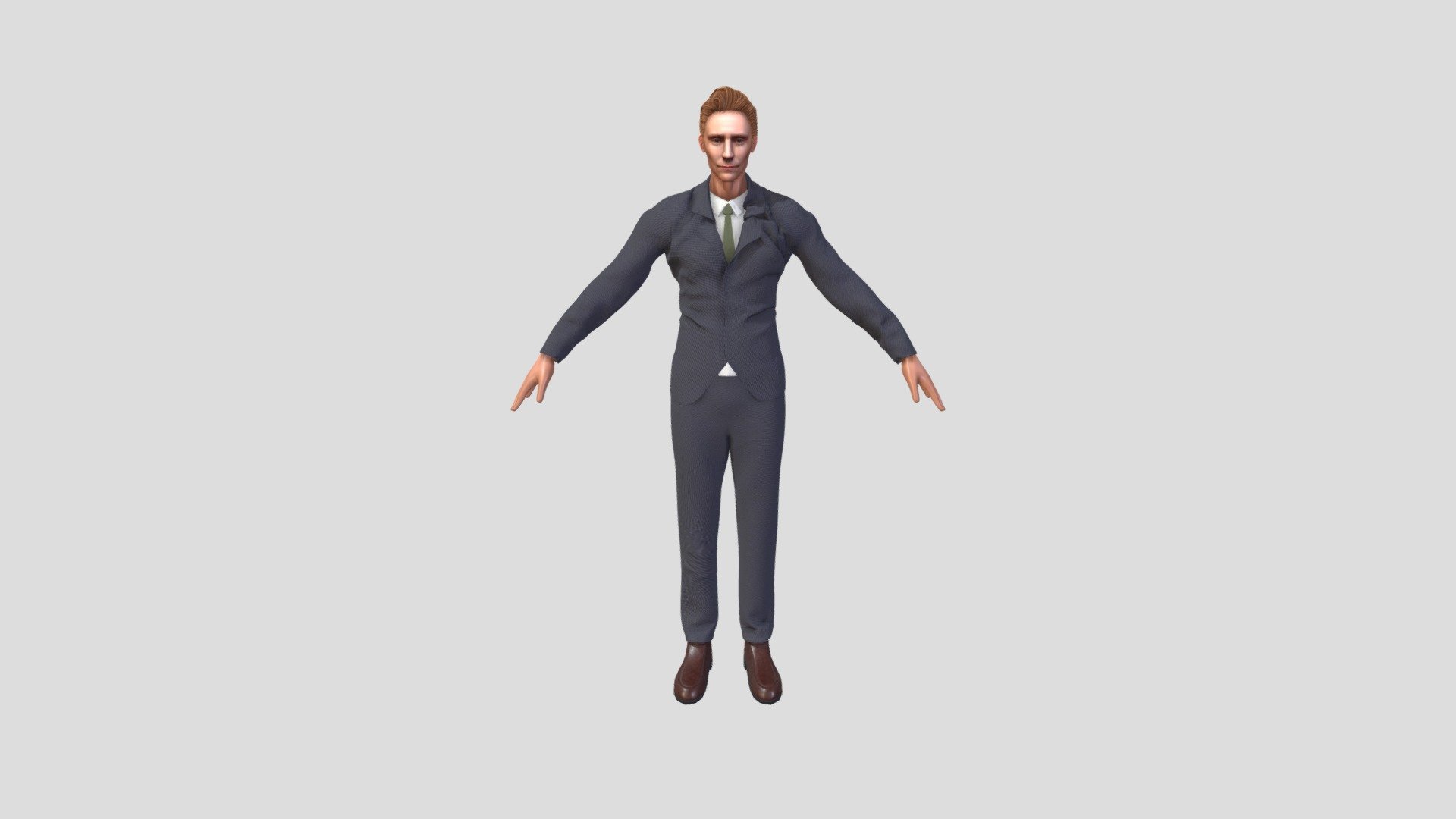 Tom Hiddleston - 3D model by xormsowo [32220b5] - Sketchfab