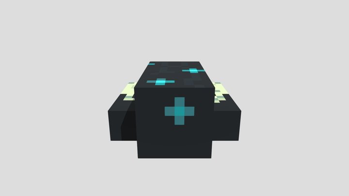 Minecraft Sculk mite 3D Model