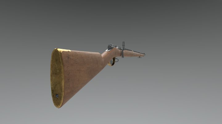 Carabine 3D Model