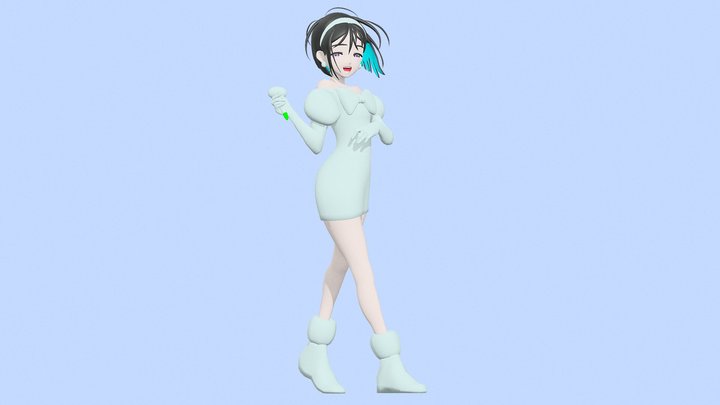 Sua (Alien Stage) 3D Model
